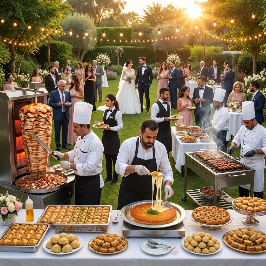 (catering service)خدمات الضيافة والتقديم