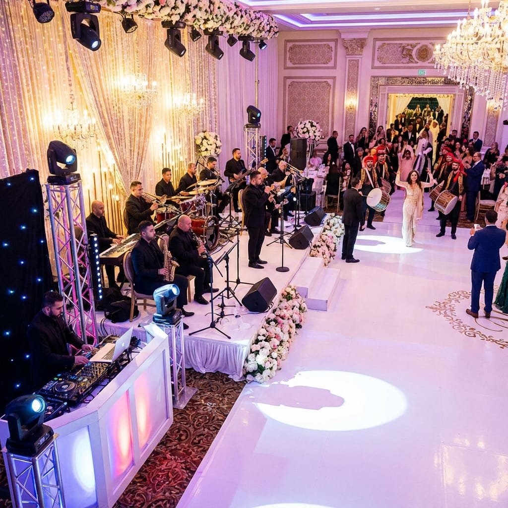 الزفات والفرق والدي جي