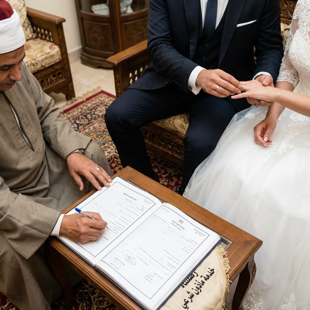 ماذون شرعي وخدمات قانونية للزواج
