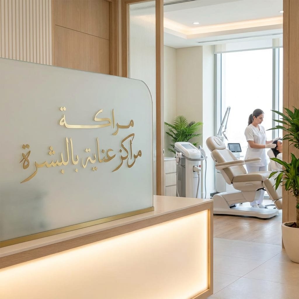 مراكز عناية بالبشرة نسائي
